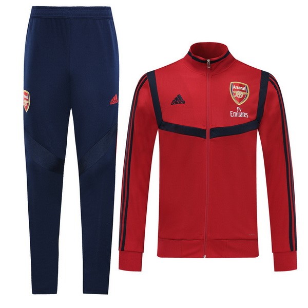 Trainingsanzug Kinder Arsenal 2019-20 Blau Rote Schwarz Fussballtrikots Günstig